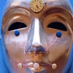 Maschera specchio fili